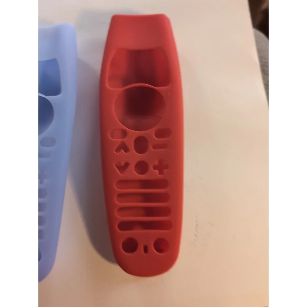 2 Pack Silicone‎ Lg Smart Remote Red And Blue